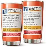 Kozmoz Inspire Funny Coffee Mug Novelty Gift For Lovers - Gifts Women, Men Perfect Friends Coworker Boss On Birthday Christmas Tumbler 20oz With A Fun Prescription