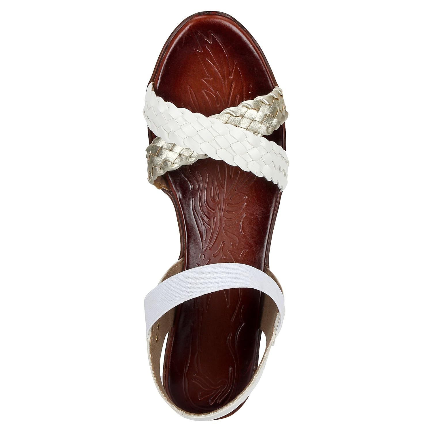 damen mode women designer cross style flat sandal