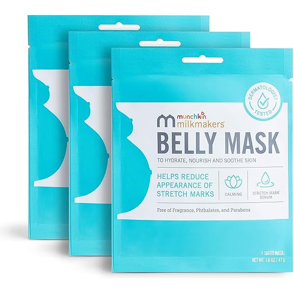 Sheet mask for pregnant belly