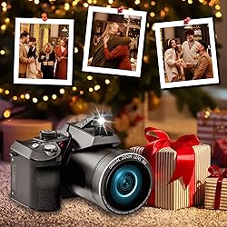 Monitech 64MP Digital Camera for Photography and