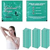 200 Pcs Deodorant Wipes Individually Wrapped, Mini Travel Size Wet Antiperspirant Wipes for Armpit, Hands, Face, Butt, Bulk Personal Cleansing Wipe for Women, Men, Homeless, Sports, Travel(Jasmine)