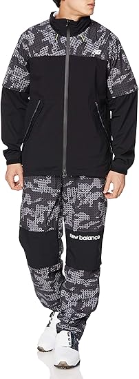 Amazon ニューバランス ゴルフ メンズ 定番 セットアップ レインウェア 継続定番商品 ストレッチ 防水性 透湿性 防風性 012 雨 ゴルフ レインウェア 通販