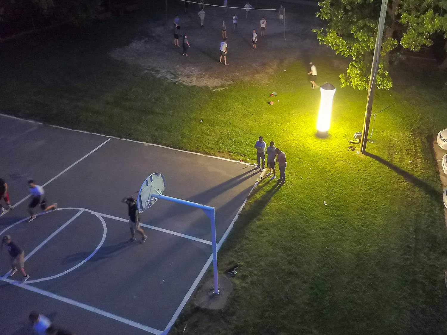 AirLight 10ft Tall Inflatable LED Light Tower Pro Level Area