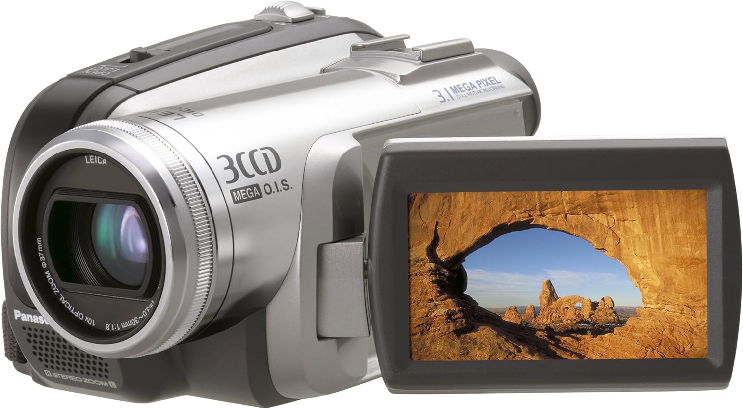 Amazon Com Panasonic Pv Gs3 3 1mp 3ccd Minidv Camcorder With 10x Optical Image Stabilized Zoom Discontinued By Manufacturer Home Audio Theater