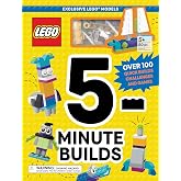 LEGO&reg; Books. 5-Minute Builds: 100+ Quick Model Build Ideas, Basic Brick Kit, and Awesome Activities to Inspire Imagination and Creativity!