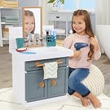 Little Tikes First Sink with Real Working Faucet Pretend Play 12 Accessories view 4