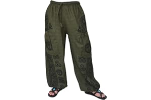Siamrose Yoga Harem Pants Men Women Casual Baggy Lounge Trousers 2 Big Pockets