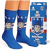 Major League Socks - NHL Quebec Nordiques - Various Players - Hockey Fan Holiday Gift Unisex Apparel (Size 7-13)