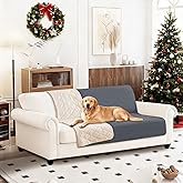 CYCMACO Waterproof Dog Blanket, Non-Slip Soft Pet Bed Cover, Couch Cover for Dogs Washable, Protects Sofa, Furniture, Crate, Car, Tear Resistant Leakproof Pet Blanket (52x82 Inch, Dark Grey)