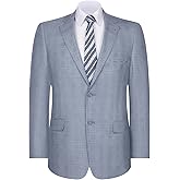 AMY ZHU Men's Sport Coat Stylish Classic Fit Casual Blazer 2 Button Lightweight Sports Jacket for Daily Wear