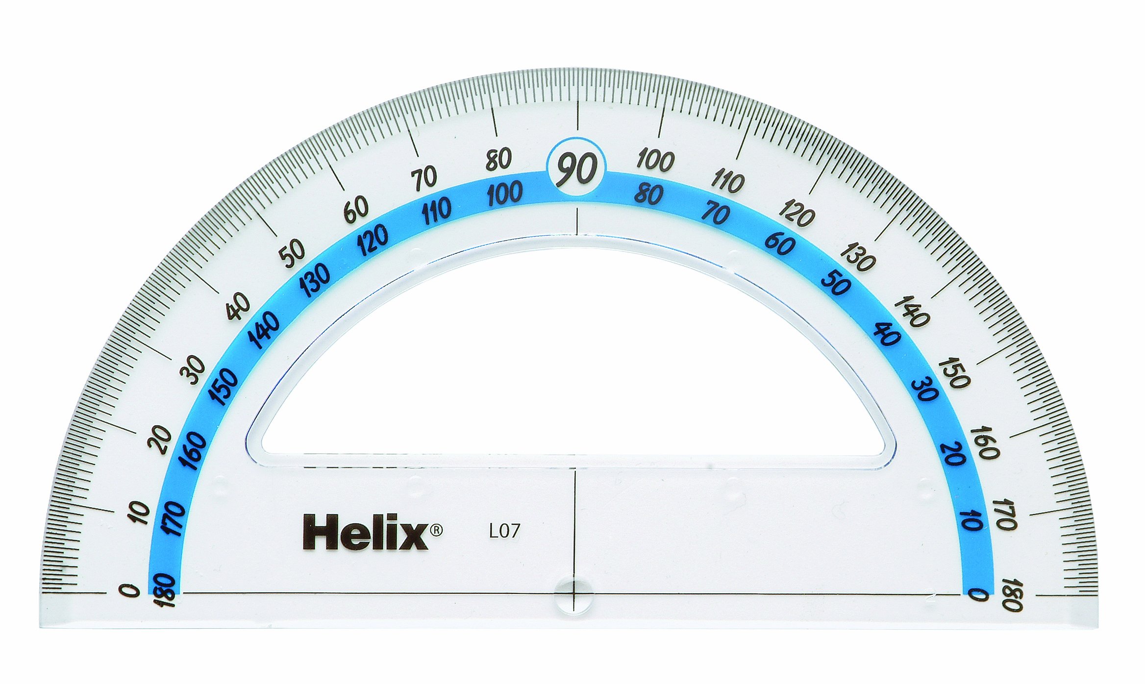 Helix 15cm 180 degree Protractor (Box of 25)
