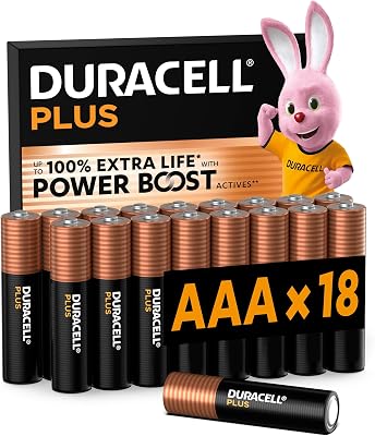 Plus AAA Pilas Alcalinas (Paquete de 18) 1.5V, LR03