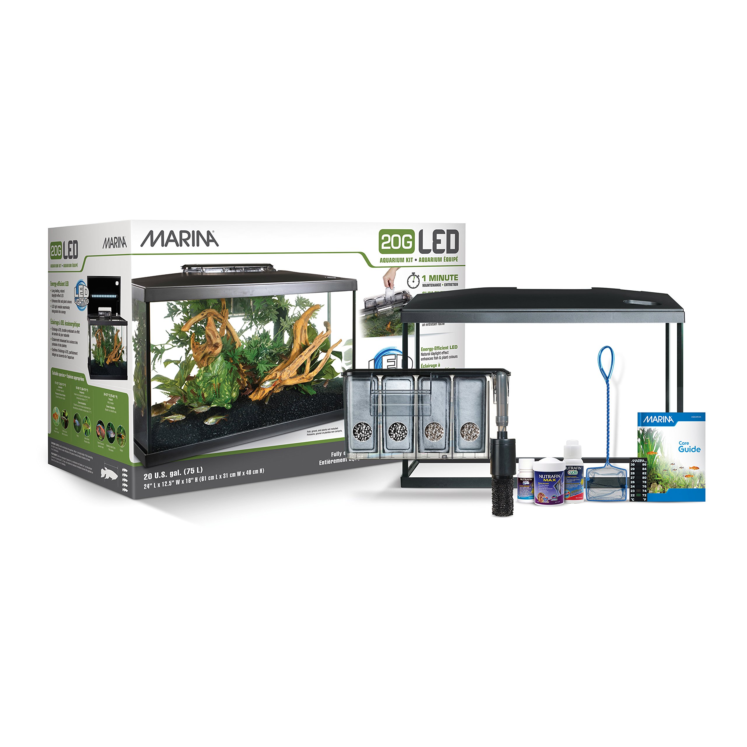 Marina LED Aquarium Kit, 20 gallon 15561152662 eBay