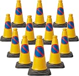 Innovatus Pack of 12 No Waiting Cones 450mm view 1