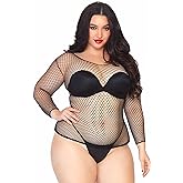 Leg Avenue Women's Long Sleeved Industrial Fishnet Shirt