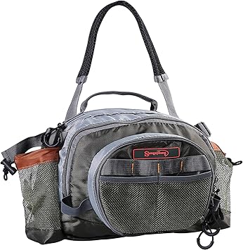 Amazon Sougayilang フライフィッシングバッグ 防水 シングルショルダー ウエストフィッシングタックルバッグ 多機能耐久性ソフト バッグ 釣り ハンティング ハイキング 登山 サイクリング アウトドア スポーツ用 Sougayilang へらバッグ