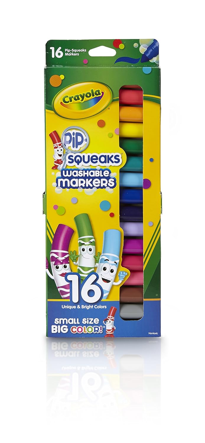Buy Crayola PIP Squeaks Washable Marker, Multi Color Online at Low