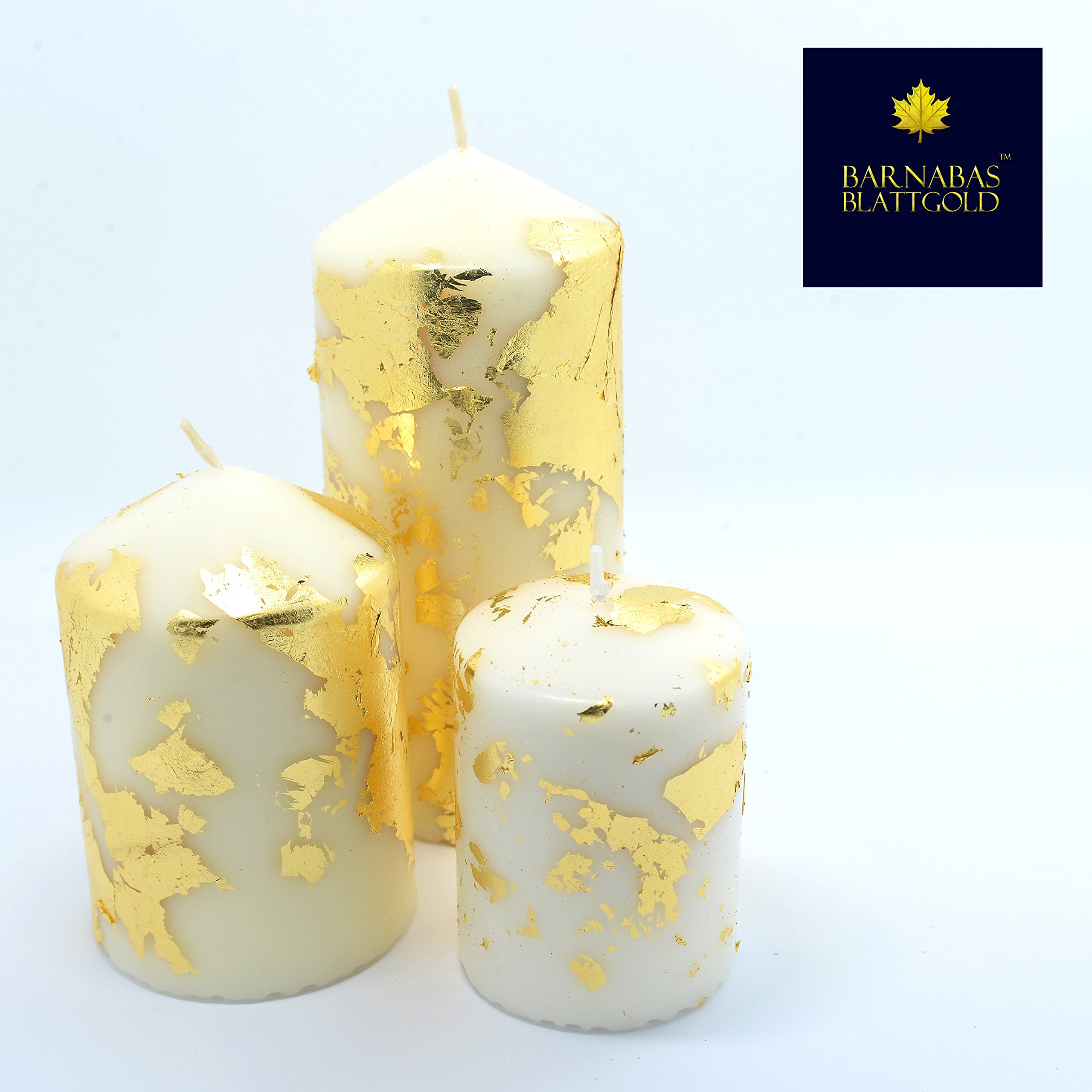 BARNABAS BLATTGOLD Imitation Gold Leaf Schabin Flakes 30g