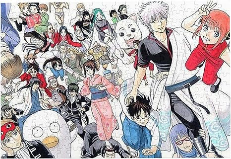 Amazon Co Jp 銀魂 ジグソーパズル アニメ 300ピース 大人用 子供用 木製 チャレンジングファミリーゲーム ホーム キッチン