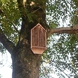 CKB LTD Wooden Bat House Outdoor Shelter Garden Hibernation Home Habitat 30.5cm view 3