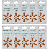 Power One Zinc p312 hearing aid battery,60 pcs pack