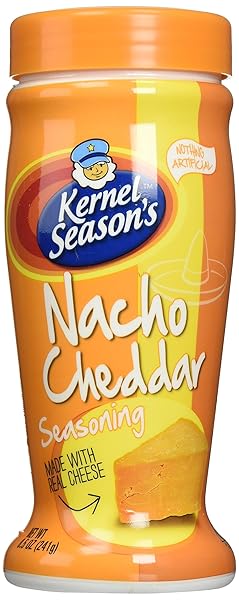 KERNEL SEASON’S NACHO CHEDDAR SEASONING, 8.5 OUNCE SHAKERS (2 PACK)