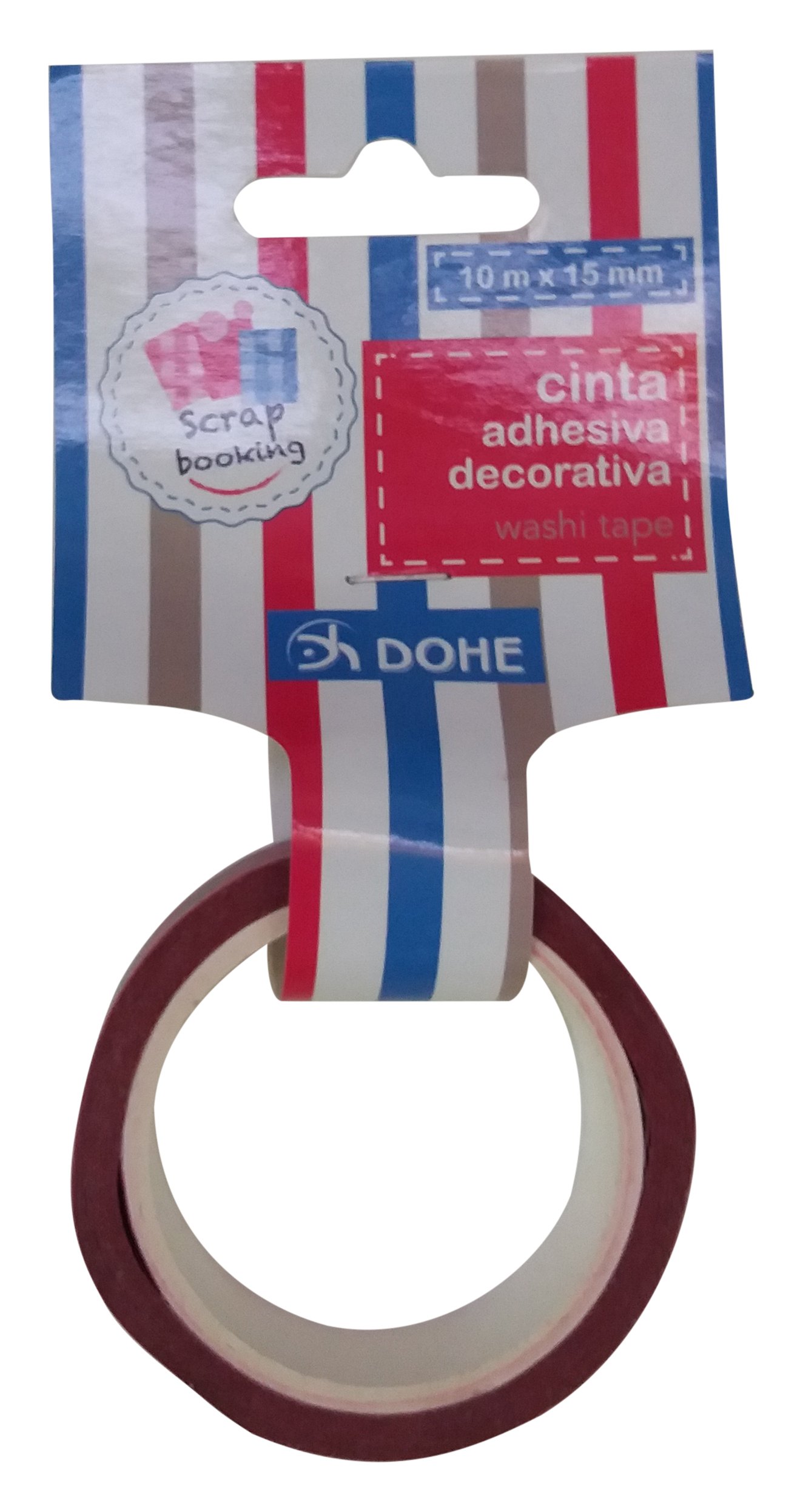Dohe 18060 Birds Decorative Ribbon, Multicoloured