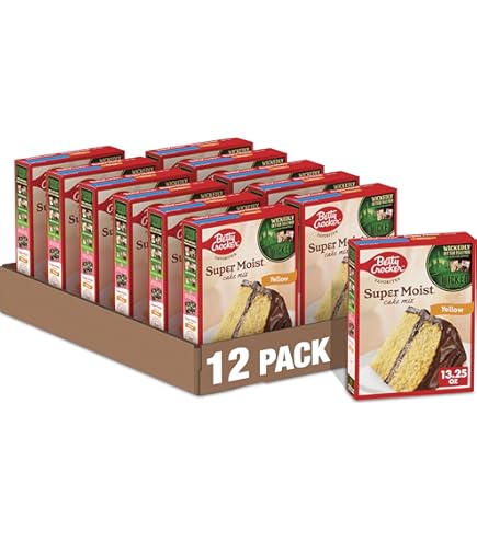 12-Pack 13.25-oz Betty Crocker Super Moist Cake Mixes (Various Flavors - View #9
