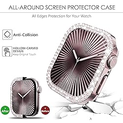 Wingle 2 Pack Bling Case for Apple Watch Series 10