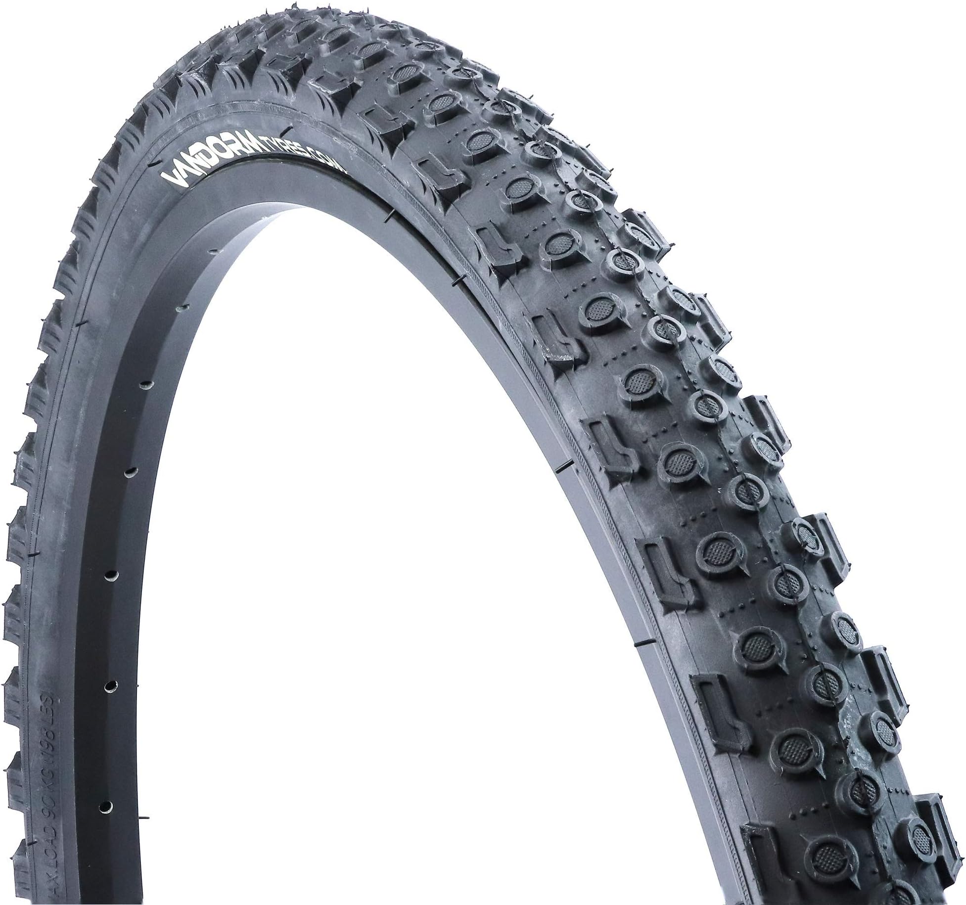 Vandorm 24" x 2.10" Storm Off Road MTB Bike Tyre Pairs & Inner Tube Deals