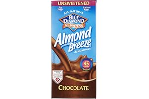 BLUE DIAMOND ALMONDS Blue Diamond Almond Breeze - Unsweetened Chocolate - 32 oz