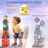 Desire Deluxe Magnetic Building Tiles 57pc STEM Toy Set for Kids view 5