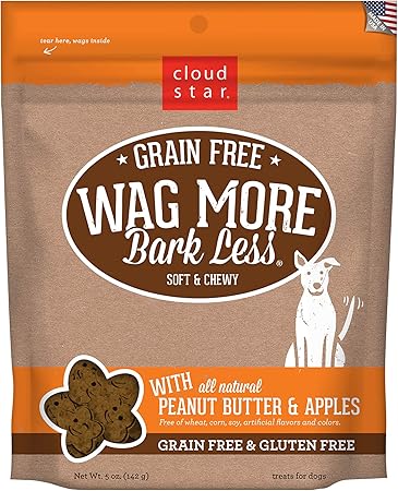 apple peanut butter dog treats