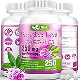 FreshDrinkUS, 250 Banaba Capsules| High Potency Standardized| 100% From Natural Banaba Leaves Extract| 350mg per Capsule| 350mg per Serving| 250 Days Supply| Vegan Capsules| Non-GMO, Gluten-Free