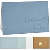Beautiful Thank You Cards Set of 30 With Envelopes and Stickers - Elegant Blank Cards For Personalized Notes - Perfect Bulk Stationary Set For All Occasions incl. Weddings, Business & Baby Showers