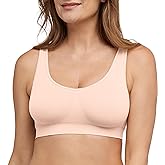 Bali Women's Wireless Bralette Bra, One Smooth U Bras for Women, Seamless Bralettes, No-Bulge, Smoothing, Pullover