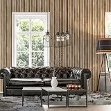 Arthouse Wood Slats Wallpaper Natural Brown view 7