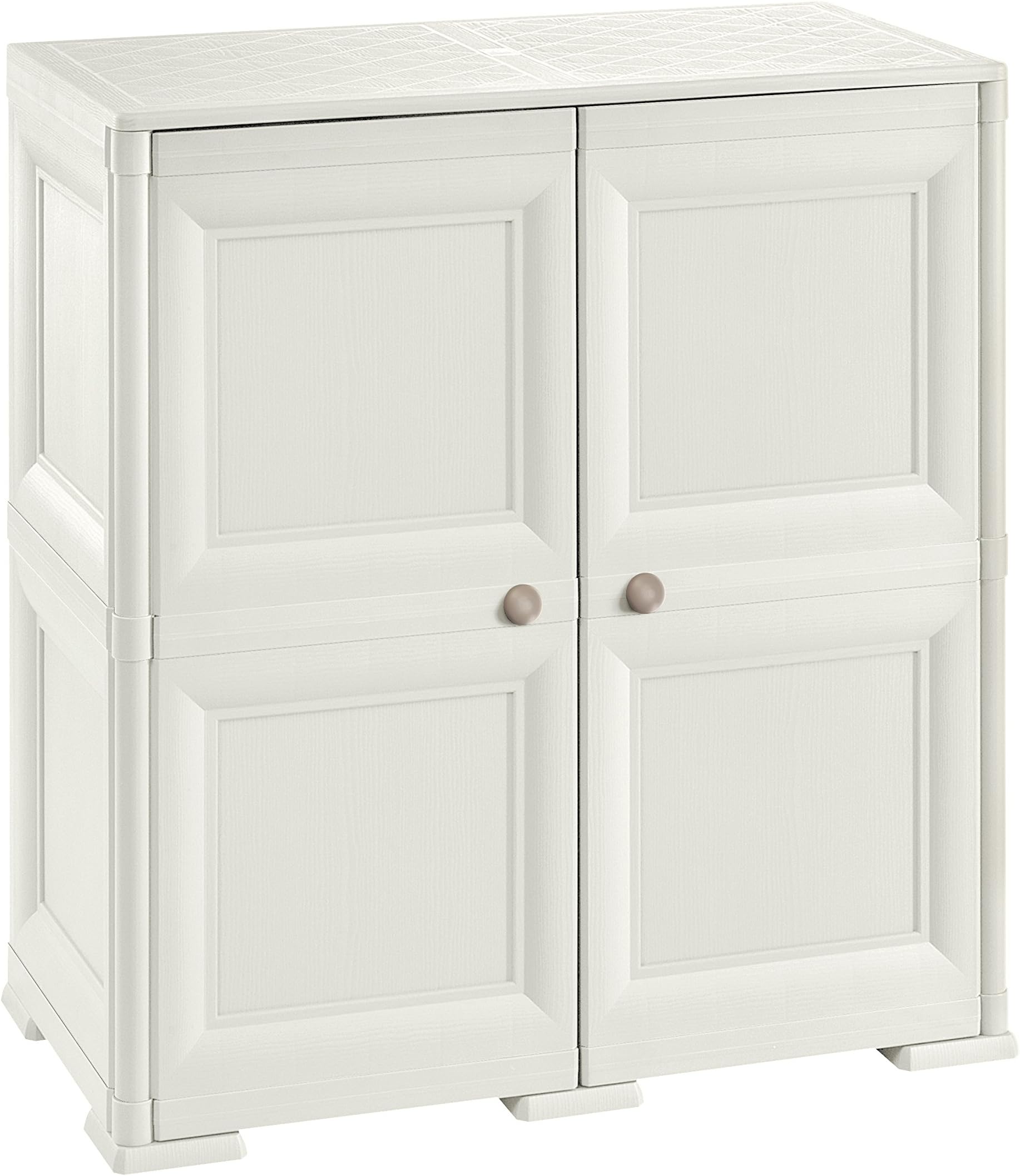 Tontarelli Omnimodus Multi-Purpose 2 Doors, 2 modules, White, 79 x 47 x 85.5 cm