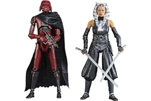 STAR WARS The Black Series Ahsoka Tano & HK-87 Assassin Droid, Ahsoka 6-Inch Action Figures, 2-Pack, Ages 4 and Up (Amazon Exclusive)