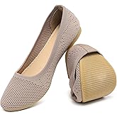 HEAWISH Comfortable Round Toe Flats Shoes Women, Slip On Ballet Flats for Women, Casual Women's Flats for Walking