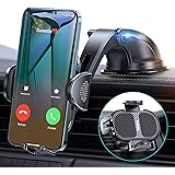 【Ultra Steady】Phone Holder for Car【1 Hand Easy Use】4 in 1 Car Phone Holder Mount for Dash/Windshield/Vent/Desk iPhone Car Hol