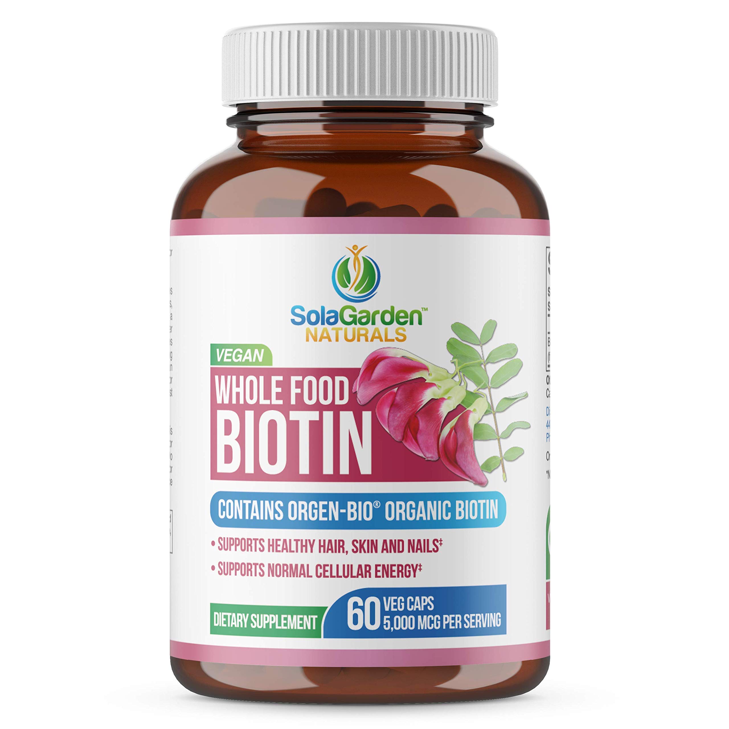Mua Whole Food Biotin Supplement Contains Certified Organic Plant