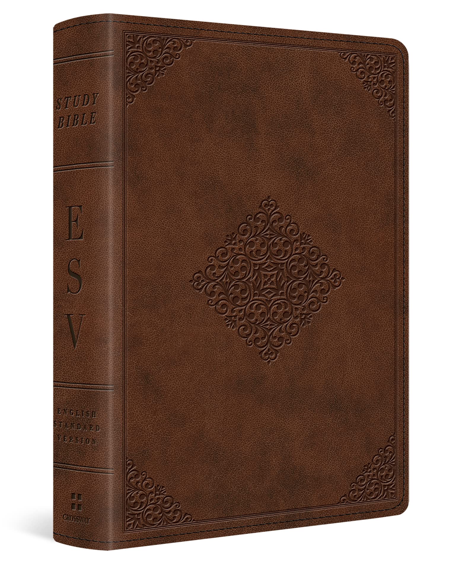 ESV Study Bible, Personal Size (TruTone, Saddle, Ornament Design) ESV Study Bible, Personal Size (TruTone, Saddle, Ornament Design) ESV Study Bible, Personal Size (TruTone, Saddle, Ornament Design) Imitation Leather