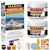 Yeardera Marine Fiberglass Repair Kit, Boat Gel