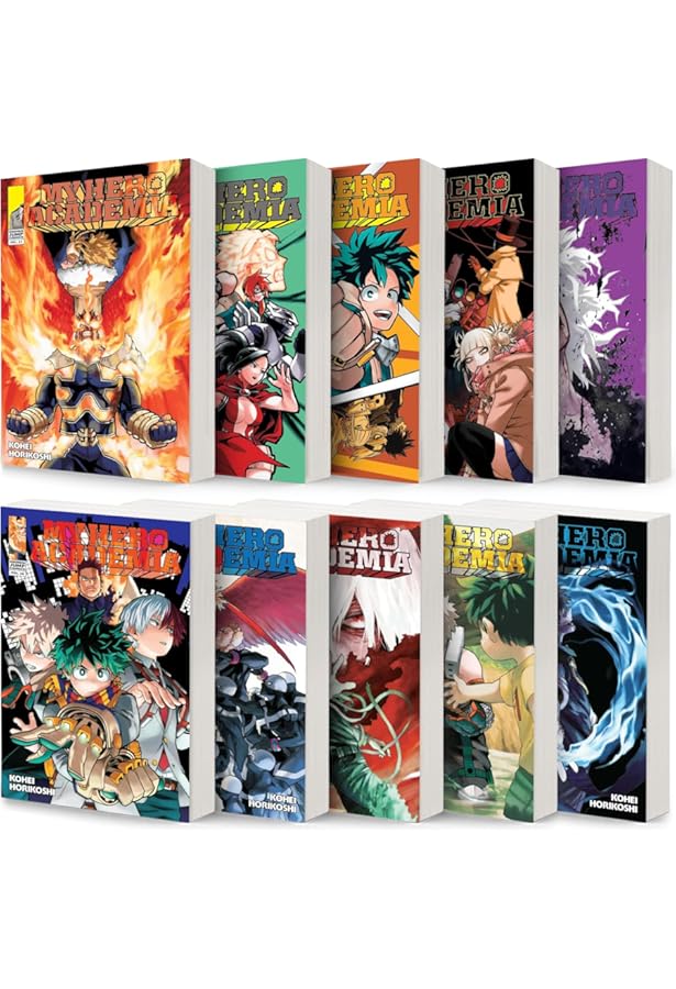 Amazon.com: My Hero Academia Box Set 1: Includes volumes 1-20 with