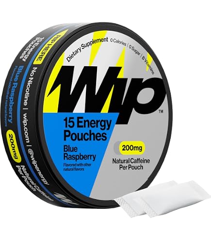 Amazon.com: Wip Energy Pouches, Sugar Free Blend with 100 MG