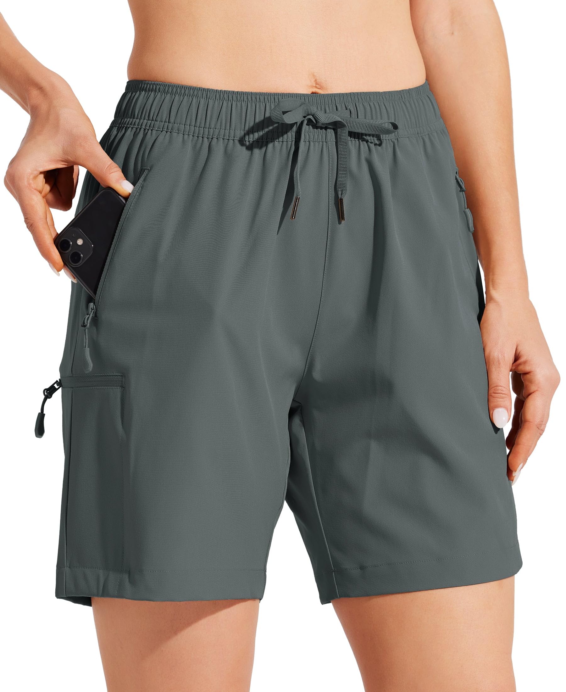 Willit Women's Shorts Hiking Cargo Quick Dry Golf