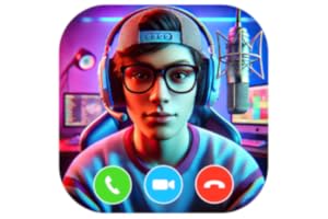 Video Call with Gamer Friend – Funny Fake Call for Kids