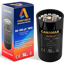 CD60-3CJ88108 88-108 uF 330 VAC Capacitor - Capacitor Industries