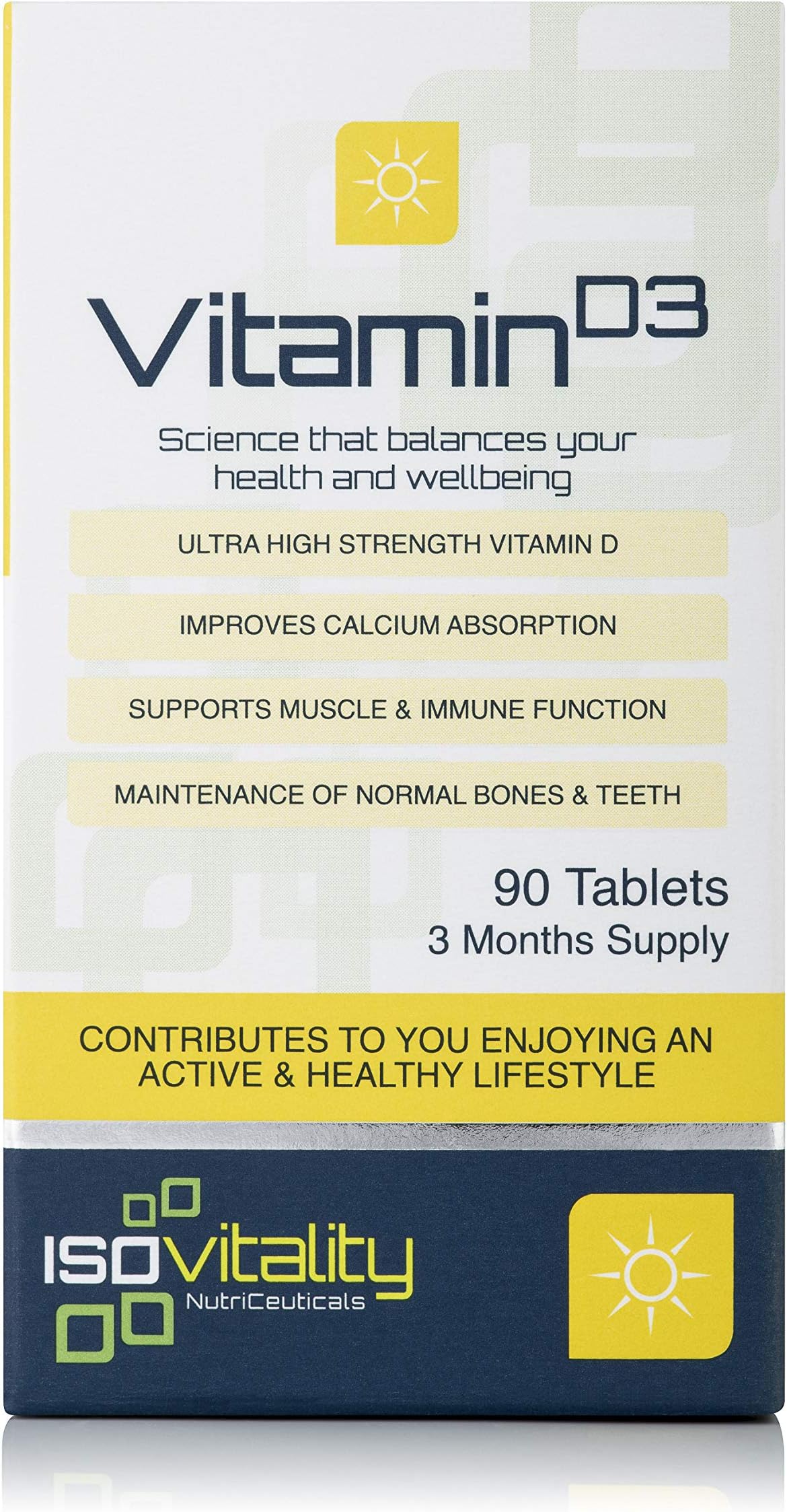 Vitamin D3 2000IU high Strength Tablets